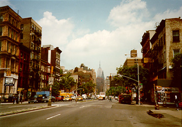 View on Bowery Street 