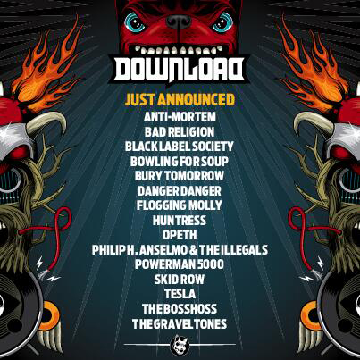 Download Festival 2014 : January 14 Announcement