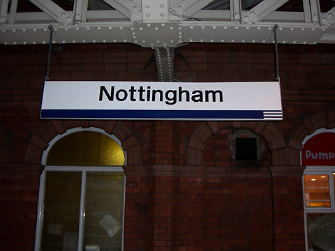 Britrail Nottingham Station