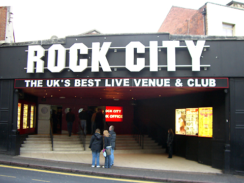 Rock City in Nottingham, UK