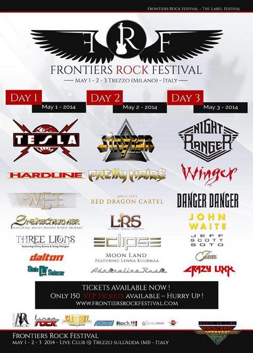 Frontiers Rock Festival 2014 : January 31, All Bands