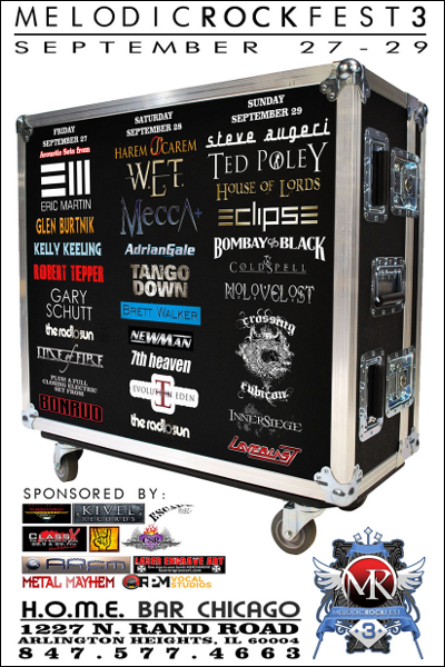 "MelodicRockFest 3" Poster