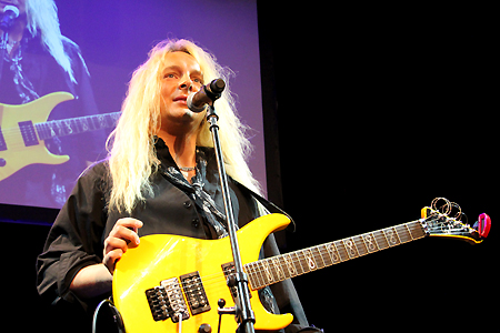 Rob at Tokyo Guitar Show 2013 in Tokyo, June 29 #1