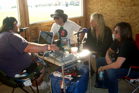 Radio Interview at Rocklahoma