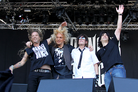 Danger Danger at Rockweekend Festival in Sweden 2010 #9