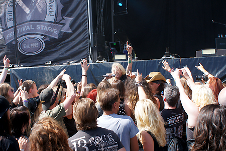 Danger Danger at Sweden Rock Festival 2014 in Solvesborg, Sweden #13