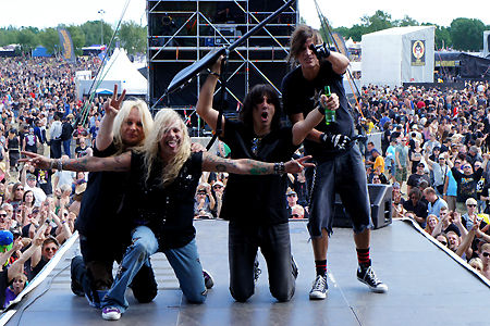 Danger Danger at Sweden Rock Festival 2014 in Solvesborg, Sweden #22