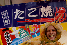 Takoyaki Ted in Osaka!!!