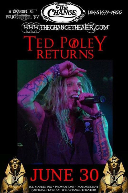 Ted Poley : The Chance Theater, Poughkeepsie, NY June 30, 2017