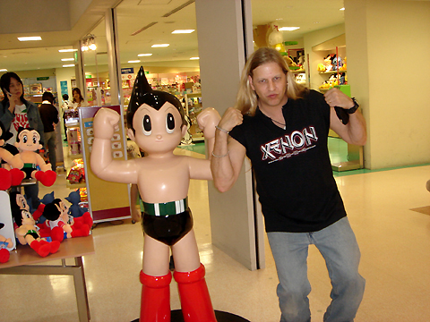 Ted with Atom Boy