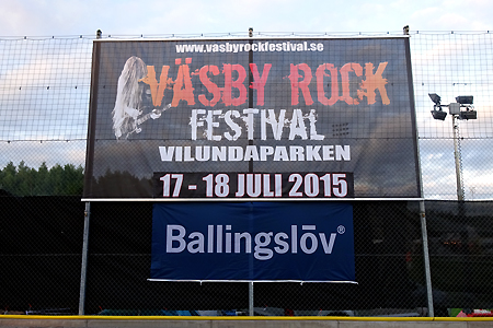 Danger Danger at Vasby Rock Festival 2015 in Upplands Vasby, Sweden #1 : Vunue Outside