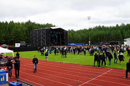 Danger Danger at Vasby Rock Festival 2015 in Upplands Vasby, Sweden #2 : Festival Ground