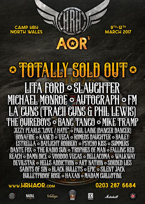 Paul Laine : HRH AOR X / March 11, 2017