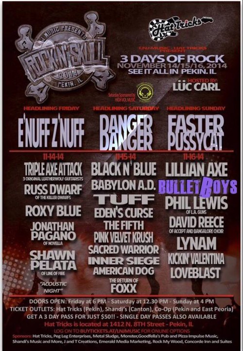 "ROCK N' SKULL 2014" Poster