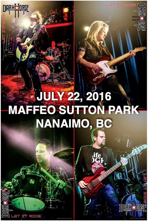 DarkHorse at King Neptune's Bathtub Weekend Launch Party 2016 in Nanaimo, BC : July 22, 2016