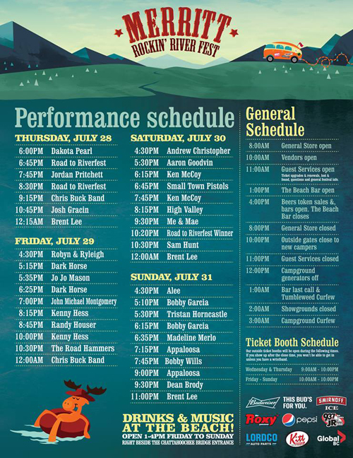 DarkHorse : Merritt Rockin' River Fest / July 29, 2016