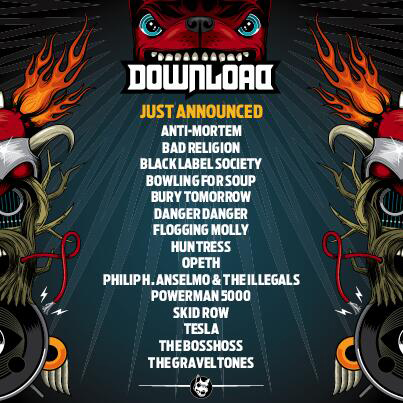 Download Festival 2014 : January 14 Announcement