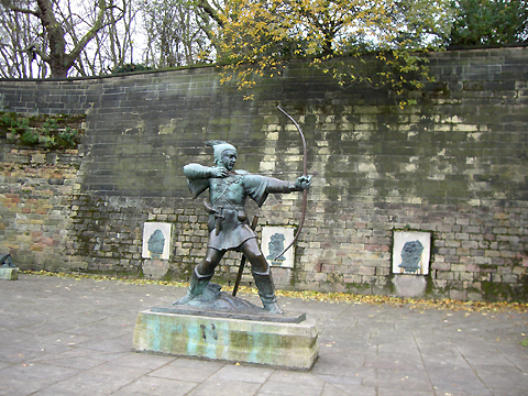 Nottingham Castle : Robin Hood