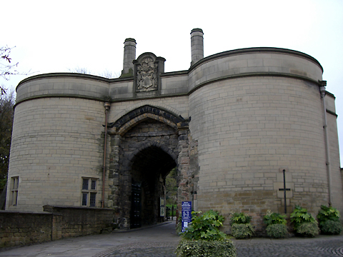 Nottingham Castle : Entrance