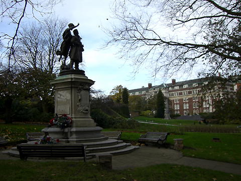 Nottingham Castle : Garden