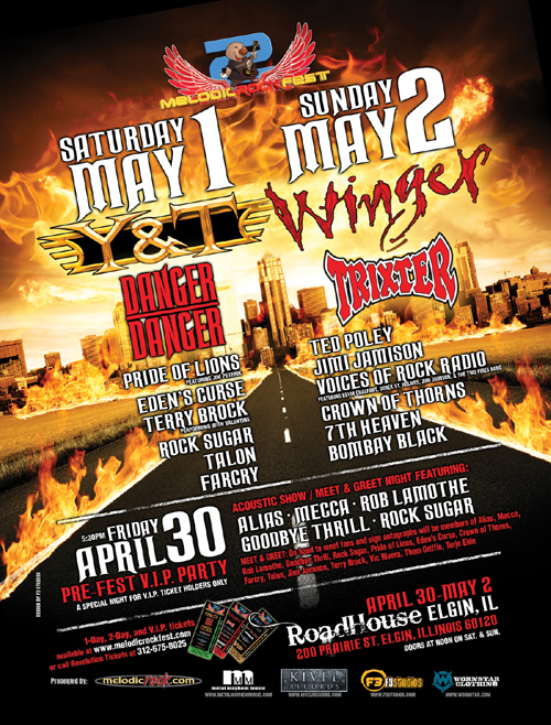 "MelodicRockFest 2" Poster