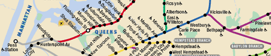 Long Island Rail Road Map