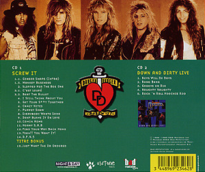 Screw It + (Bonus) + Down & Dirty (Live) : Back