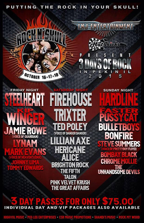 "Rock N' Skull 2015" Poster