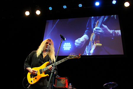 Rob at Tokyo Guitar Show 2013 in Tokyo, June 30 #1
