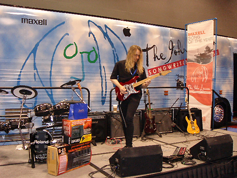 Rob at NAMM Summer Session 2006 #1