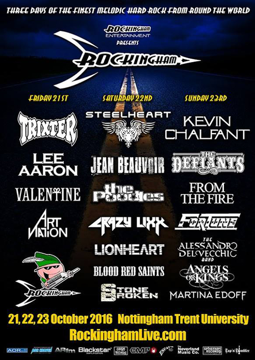 Rockingham 2016 - June 18 Announce