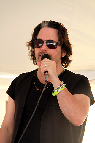 Rocklahoma 2009 Pic #46 : Kip Winger at Night Ranger's Press Conference