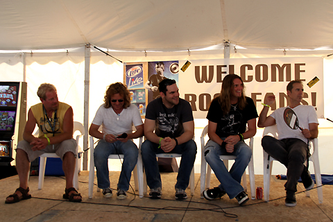 Rocklahoma 2009 Pic #47 : Night Ranger at Press Conference #1