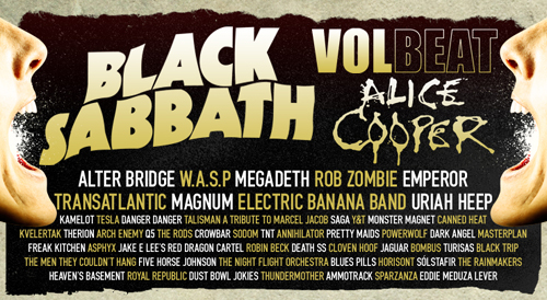 Sweden Rock Festival 2014 : January 15CAll a