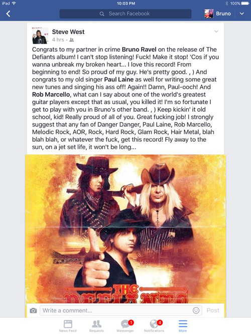 Steve's Post on April 16, 2016