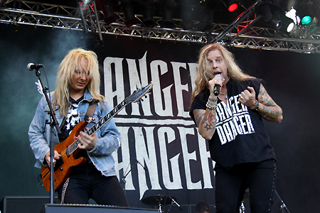 Danger Danger at Rockweekend Festival in Sweden 2010 #2