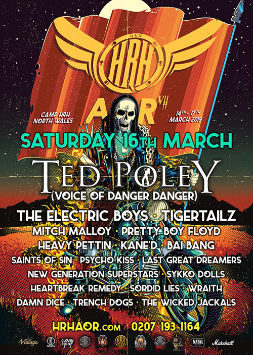 Ted Poley : HRH AOR Z, March 16, 2019