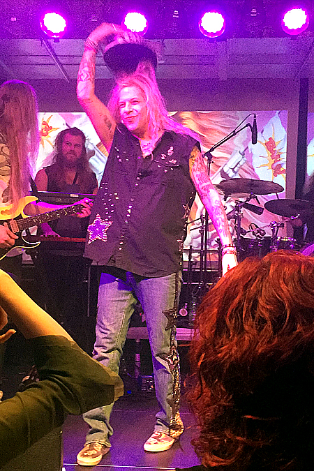Ted Poley at Rock Weekend AOR 2016 in Stockholm Sweden #2