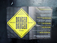 D2 Tour Flyer at Venue in Dudley