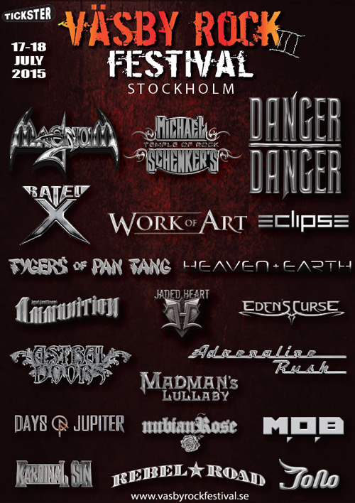 Vasby Rock Festival Poster - Nov. 25