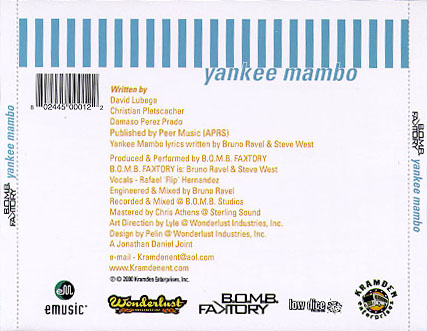Yankee Mambo - Back